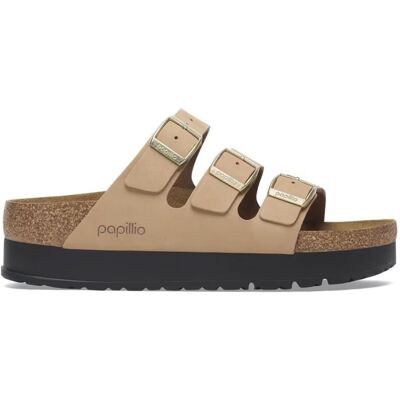 Birkenstock Ciabatte Stretta Florida Flex Platform Sandcastle Beige 39 Birkenstock Ciabatte Stretta Florida Flex Platform Sandcastle Beige 39