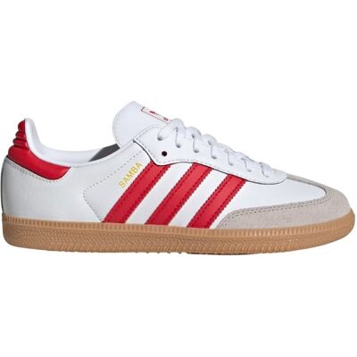 Adidas Scarpe Samba Og J Bianco E Rosso 35.5 Adidas Scarpe Samba Og J Bianco E Rosso 35.5