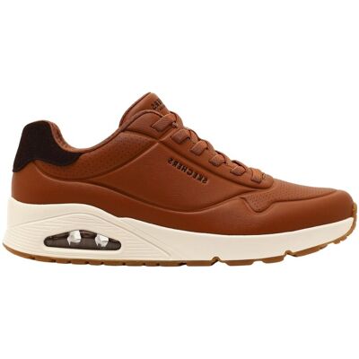 Skechers Scarpe Uno Tailored Air M Marrone Bianco 46 Skechers Scarpe Uno Tailored Air M Marrone Bianco 46