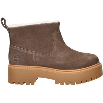 Timberland Stivali Stone Street Mid Warm Lined Boot W Marrone Scuro 39 Timberland Stivali Stone Street Mid Warm Lined Boot W Marrone Scuro 39