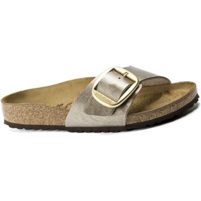 Birkenstock Ciabatte Madrid Big Buckle Birko Flor Graceful W Taupe 37 Birkenstock Ciabatte Madrid Big Buckle Birko Flor Graceful W Taupe 37