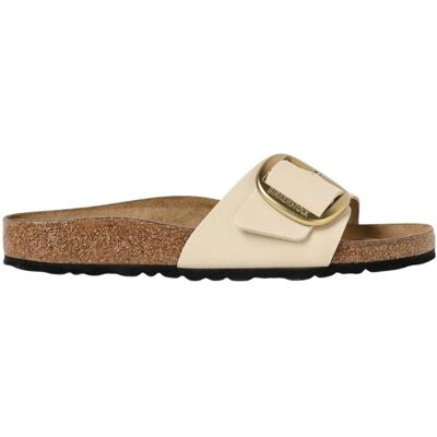 Birkenstock Ciabatte Madrid Big Buckle Nubuck Stretta W Ecru 36 Birkenstock Ciabatte Madrid Big Buckle Nubuck Stretta W Ecru 36