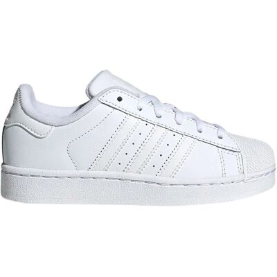 Adidas Scarpe Superstar II C Kids Tutto Bianco 31 Adidas Scarpe Superstar II C Kids Tutto Bianco 31