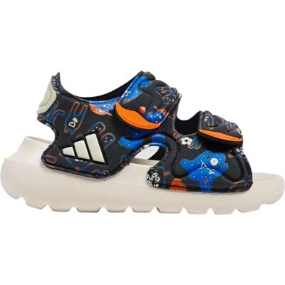 Adidas Sandali Altaswim 3 I Kids Nero Blu 22 Adidas Sandali Altaswim 3 I Kids Nero Blu 22