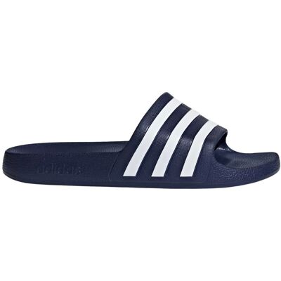 Adidas Ciabatte Adilette Aqua M Blu Bianco 44 2-3 Adidas Ciabatte Adilette Aqua M Blu Bianco 44 2-3