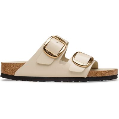 Birkenstock Ciabatta Arizona Stretta Big Buckle Bianco 37 Birkenstock Ciabatta Arizona Stretta Big Buckle Bianco 37