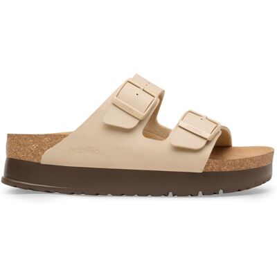 Birkenstock Ciabatta Arizona Platfrom Veg Sandcastle Beige 41 Birkenstock Ciabatta Arizona Platfrom Veg Sandcastle Beige 41