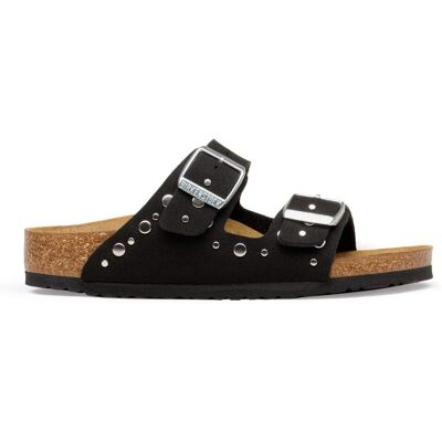 Birkenstock Ciabatta Arizona Rivet Jr Soft Nero 36 Birkenstock Ciabatta Arizona Rivet Jr Soft Nero 36