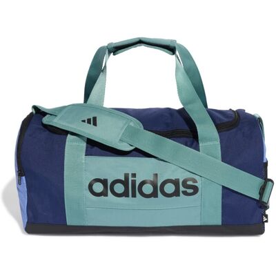 Adidas Borsone Linear Duffel S Cb Blu Celeste Taglia unica Adidas Borsone Linear Duffel S Cb Blu Celeste Taglia unica