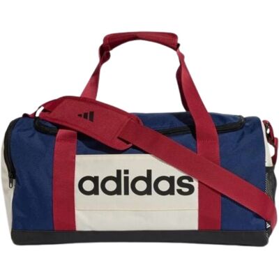 Adidas Borsone Linear Duf S Colorblock Blu Rosso Bianco Taglia Unica Adidas Borsone Linear Duf S Colorblock Blu Rosso Bianco Taglia Unica