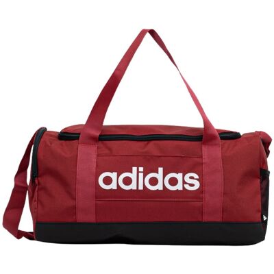 Adidas Borsone Linear Duffel S 24L Rosso Taglia Unica Adidas Borsone Linear Duffel S 24L Rosso Taglia Unica