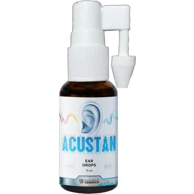 Acustan gocce - integratore alimentare, gocce per le orecchie 15 ml Acustan gocce - integratore alimentare, gocce per le orecchie 15 ml