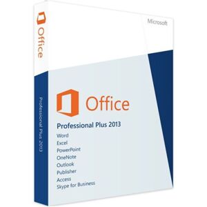Microsoft Office 2013 Professional Plus - Suite Office Microsoft Office 2013 Professional Plus - Suite Office