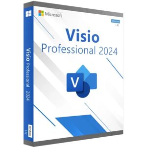 Microsoft Visio Professional 2024 - PC - Visualizza & Diagramma - Software di Diagrammazione Microsoft Visio Professional 2024 - PC - Visualizza & Diagramma - Software di Diagrammazione