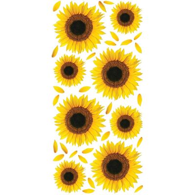 Crea Arreda Sticker Girasoli - Decorazione murale rimovibile Crea Arreda Sticker Girasoli - Decorazione murale rimovibile
