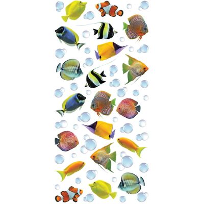 Crearreda Adesivo decorativo per oggetti Fishes 15x31 cm Crearreda Adesivo decorativo per oggetti Fishes 15x31 cm