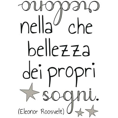 Crearreda Frase adesiva per parete piccolo principe 2FG 47x67 cm Crearreda Frase adesiva per parete piccolo principe 2FG 47x67 cm