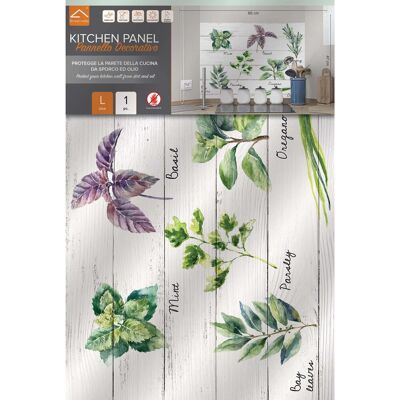 Crearreda Paraschizzi cucina adesivo stile Shabby spices 65x47 cm Crearreda Paraschizzi cucina adesivo stile Shabby spices 65x47 cm