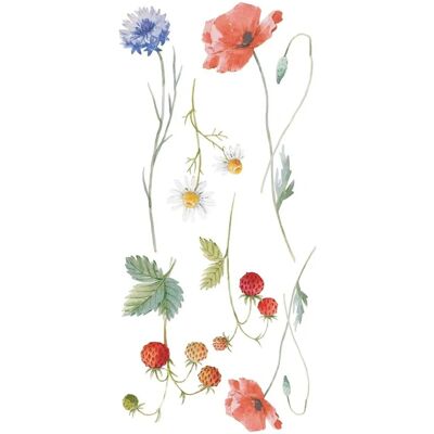 Crearreda Sticker autoadesivo 2FG 15x31 cm Fields flowers Crearreda Sticker autoadesivo 2FG 15x31 cm Fields flowers