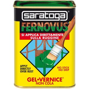 Saratoga Smalto antiruggine in gel Fernovus 750 ml nero satinato Saratoga Smalto antiruggine in gel Fernovus 750 ml nero satinato
