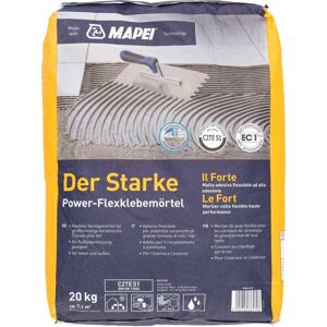 Mapei - Il Forte - C2TE-S1 - Grigio - 20 kg - Adesivo per piastrelle Mapei - Il Forte - C2TE-S1 - Grigio - 20 kg - Adesivo per piastrelle