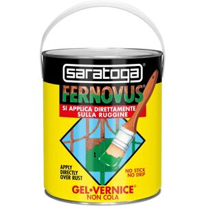 Saratoga Smalto antiruggine in gel Fernovus metallizzato 2,5 l grafite ferro Saratoga Smalto antiruggine in gel Fernovus metallizzato 2,5 l grafite ferro