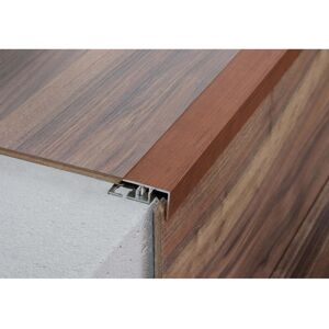 Arcansas Profilo per parquet in alluminio Paraparc argento zigrinato 0,9 m Arcansas Profilo per parquet in alluminio Paraparc argento zigrinato 0,9 m