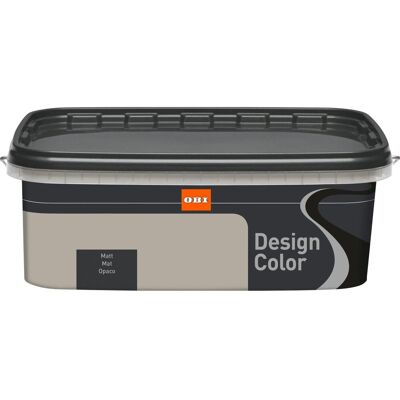 Obi Idropittura Design Color 2,5 l opaco grigio stone Obi Idropittura Design Color 2,5 l opaco grigio stone