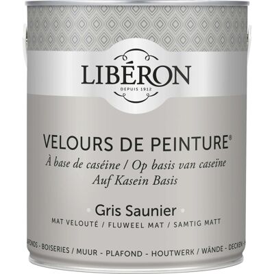 Liberon Idropittura lavabile Grigio pietra Gris Saunier 2,5 l Liberon Idropittura lavabile Grigio pietra Gris Saunier 2,5 l