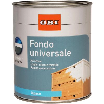 Obi Fondo all`acqua universale Express bianco opaco 2,5 l Obi Fondo all`acqua universale Express bianco opaco 2,5 l