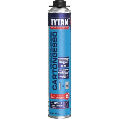 Tytan Schiuma Adesiva Cartongesso B2 830 ml Tytan Schiuma Adesiva Cartongesso B2 830 ml