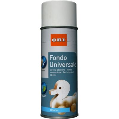 Obi Fondo universale spray opaco base acqua bianco 400 ml Obi Fondo universale spray opaco base acqua bianco 400 ml