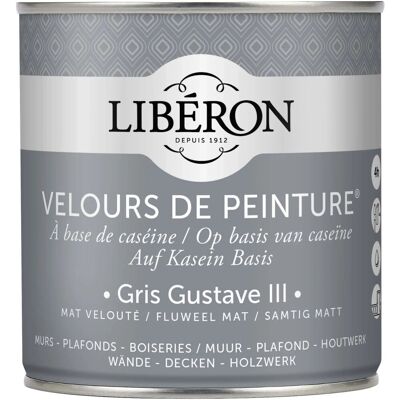 Liberon Idropittura lavabile Grigio tortora Gris Gustave III 0,5 l Liberon Idropittura lavabile Grigio tortora Gris Gustave III 0,5 l