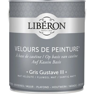 Liberon Idropittura lavabile Grigio tortora Gris Gustave III 2,5 l Liberon Idropittura lavabile Grigio tortora Gris Gustave III 2,5 l