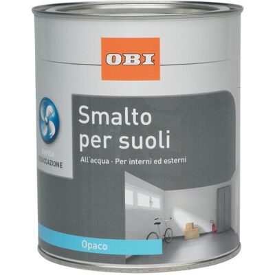 OBI - Pittura pavimenti satinata Grigio calcestruzzo - 2,5 L OBI - Pittura pavimenti satinata Grigio calcestruzzo - 2,5 L