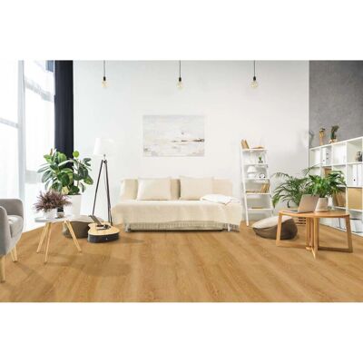 - Pavimento SPC Platano marrone chiaro sp 4+1 mm 121,9x17,8 cm - Pavimento SPC Platano marrone chiaro sp 4+1 mm 121,9x17,8 cm