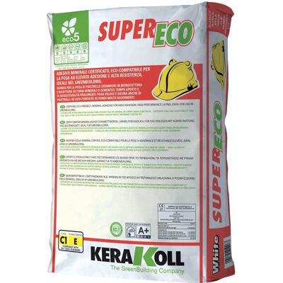 Kerakoll Adesivo minerale Super Eco bianco 25 kg Kerakoll Adesivo minerale Super Eco bianco 25 kg