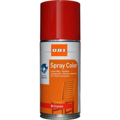 OBI - Spray Paint - Rosso fuoco - 150 ml - Spray Paint OBI - Spray Paint - Rosso fuoco - 150 ml - Spray Paint