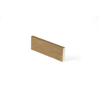 - Battiscopa in PVC rovere curry H 7 cm - Battiscopa in PVC rovere curry H 7 cm