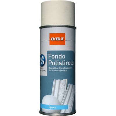 Obi fondo spray Polistirolo opaco beige 400 ml Obi fondo spray Polistirolo opaco beige 400 ml
