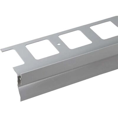 Arcansas Gocciolatoio per balcone in alluminio grigio 2700x69x95 mm Arcansas Gocciolatoio per balcone in alluminio grigio 2700x69x95 mm