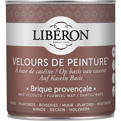 Liberon Idropittura lavabile Rosso mattone Brique Provencale 0,5 l Liberon Idropittura lavabile Rosso mattone Brique Provencale 0,5 l