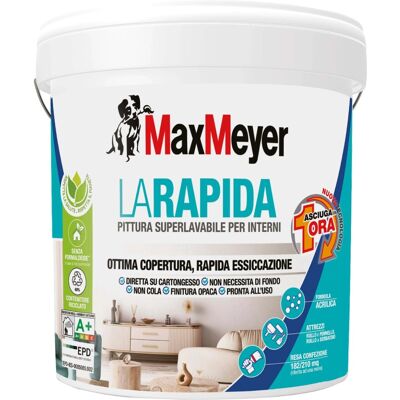 Maxmeyer Pittura superlavabile LaRapida 14 l bianco Maxmeyer Pittura superlavabile LaRapida 14 l bianco