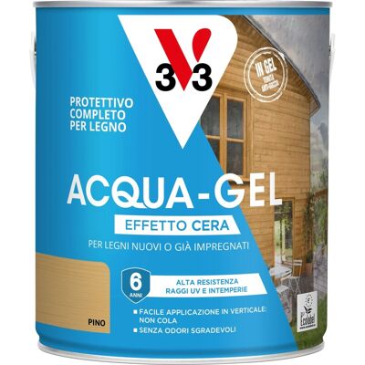 - Smalto ad acqua gel protettivo per legno V33 pino 2,5 l - Smalto ad acqua gel protettivo per legno V33 pino 2,5 l