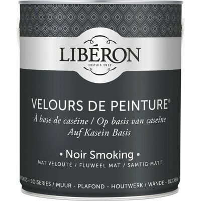 Liberon Idropittura lavabile Nero Carbone Noir Smoking 2,5 l Liberon Idropittura lavabile Nero Carbone Noir Smoking 2,5 l