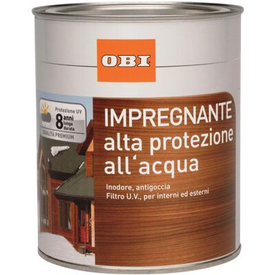 Obi Impregnante all`acqua teak 2,5 l Obi Impregnante all`acqua teak 2,5 l
