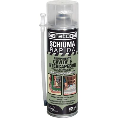 Saratoga Schiuma rapida cavità e intercapedini 500 ml Saratoga Schiuma rapida cavità e intercapedini 500 ml