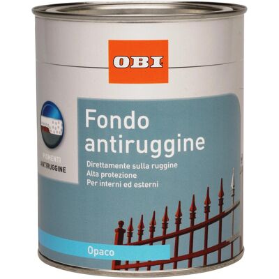 Obi Base antiruggine grigio opaco 2,5 l Obi Base antiruggine grigio opaco 2,5 l