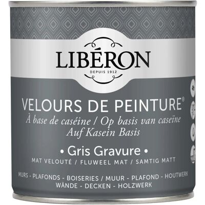 Liberon Idropittura lavabile Grigio grafite Gris Gravure 0,5 l Liberon Idropittura lavabile Grigio grafite Gris Gravure 0,5 l