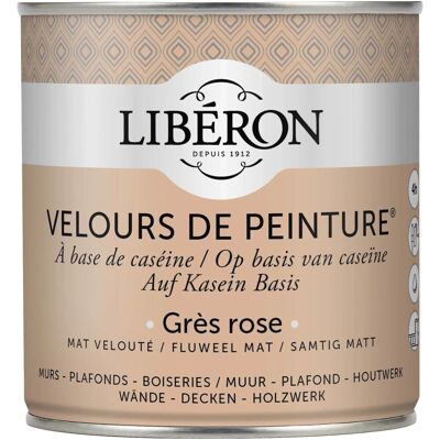 Liberon Idropittura lavabile Rosa antico Gres Rose 0,5 l Liberon Idropittura lavabile Rosa antico Gres Rose 0,5 l